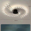 Ceiling Room Lights With Special Iron Decoration