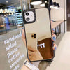 Mirror Mirror Protective Cover, Camera Phone Case With Letters